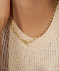 Perfect Layering Link Necklace Elevate Your Style with Minimalist Elegance