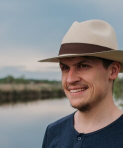 Handcrafted Ecuadorian Fedora Timeless Style and Sun Protection