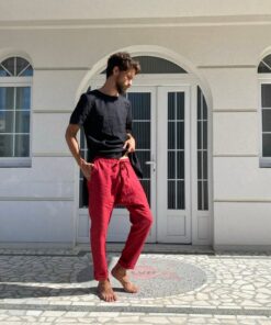 Breezy Linen Lounge Pants Sustainable Comfort for Summer and Beyond
