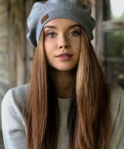 Handmade Merino Wool Beret A Timeless Classic for Sophisticated Women