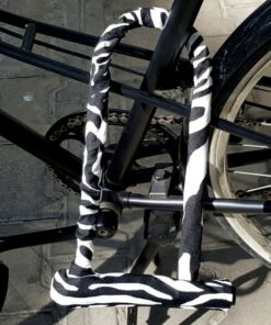 Unbreakable Bike Lock The Zebra U-Lock for Maximum Security