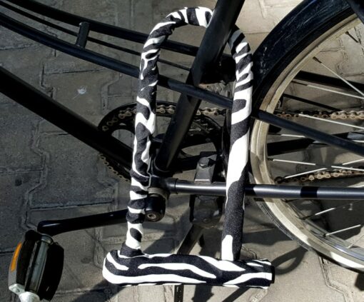 Unbreakable Bike Lock The Zebra U-Lock for Maximum Security