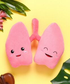 Anatomical Lung Plushie A Unique Gift for Medical Professionals and Students