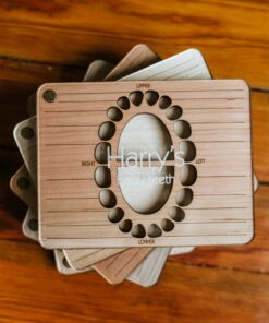Personalized Wooden Baby Tooth Storage Box A Timeless Treasure for Your Child's Precious Memories