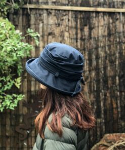 Waterproof Waxed Cotton Rain Hat for Women Stay Dry in Style