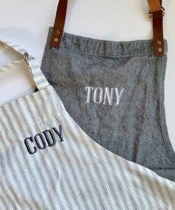 Personalized Embroidered Apron A Culinary Canvas for Your Kitchen Adventures