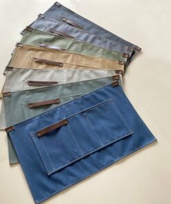Durable Waxed Canvas Half Apron A Stylish and Functional Essential for Professionals