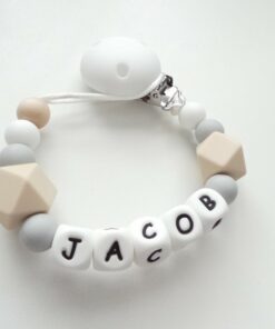 Personalized Pacifier Clip Keep Your Baby's Soother Safe and Stylish