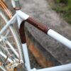 Premium Leather Top Tube Protector and Bicycle Carrier The "Portage Strap