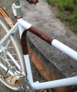 Premium Leather Top Tube Protector and Bicycle Carrier The "Portage Strap