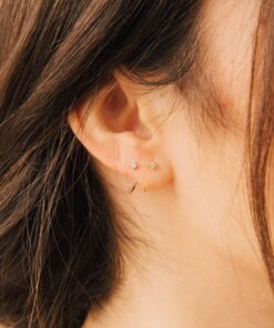 Sparkling Elegance 1.5mm Diamond Threaders by Caitlyn Minimalist