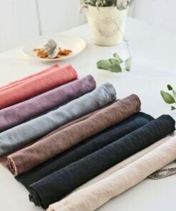 Luxurious Double-Layer Linen Placemats Elevate Your Dining Experience