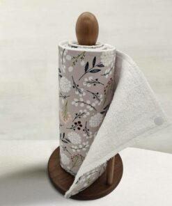 Eco-Friendly Paperless Kitchen Towels Zero Waste, Reusable Roll with Snaps