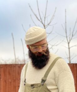 Knit for Victory Watch Cap 100% Alpaca Warmth and Style