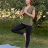 Sustainable Comfort Hemp & Organic Cotton V-neck T-shirt (XS-XXL)