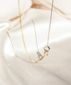 Interlocking Circles Necklace A Timeless Symbol of Unity and Love