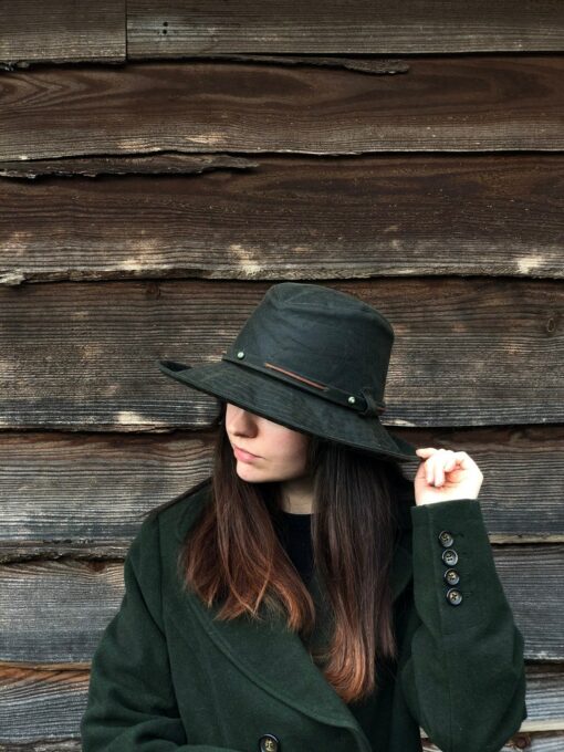 The Wanderer Waterproof Fedora Hat for Women - Stay Dry and Stylish in Any Weather