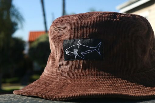 The Weekend Getaway Dark Brown Corduroy Bucket Hat