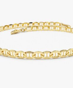14k Gold Mariner Link Bracelet A Timeless Treasure for Special Occasions