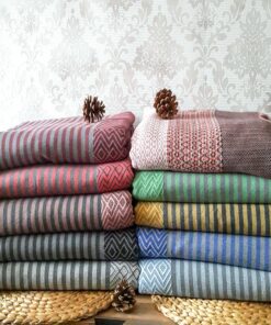 Cozy Haven Oversized Boho Blanket for Serene Nights and Rustic Charm