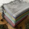 Cozy Haven Oversized Organic Boho Throw Blanket for Serene Nights