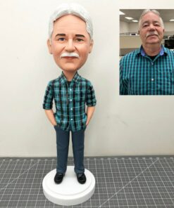 Personalized Bobbleheads Create Unique Gifts for Grandfathers, Bosses, Fathers, and More