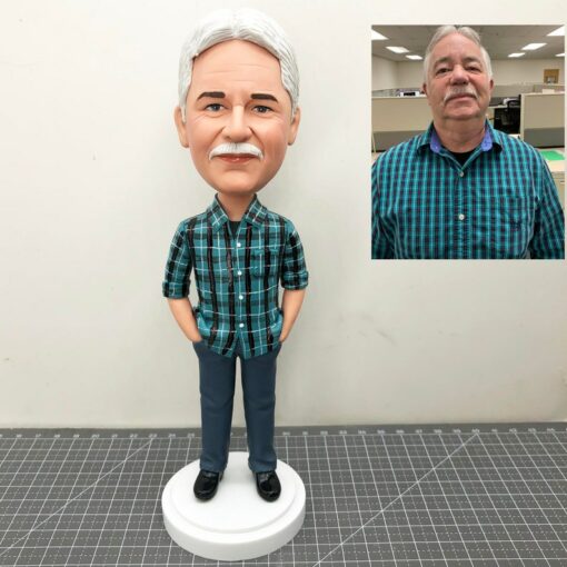 Personalized Bobbleheads Create Unique Gifts for Grandfathers, Bosses, Fathers, and More