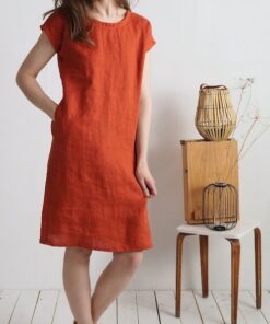 Timeless Linen Dress Embrace Comfort and Style