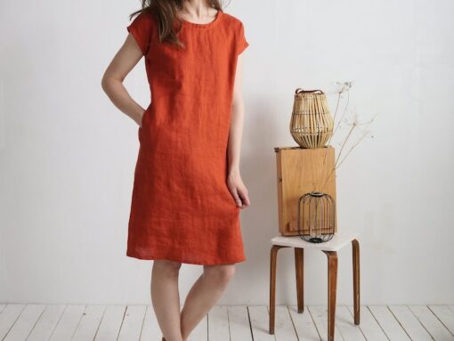 Timeless Linen Dress Embrace Comfort and Style