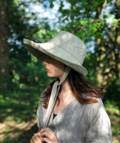 Anna Natural Linen Sunhat Your Perfect Summer Companion for Sun Protection and Style
