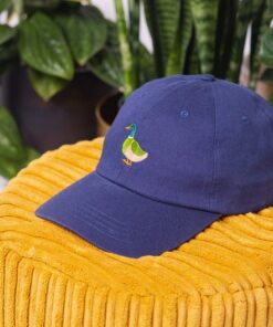 Embroidered Cotton Cap Duck Design | UK-Made Snapback | Stylish Summer Hat | Perfect Gift