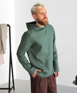 Breezy Linen Hoodie Summer Style, Comfort, and Sustainability