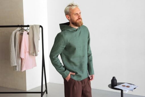 Breezy Linen Hoodie Summer Style, Comfort, and Sustainability