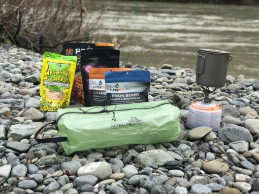 Ultralight Backpacking Food Bag Dyneema/ULTRA Overnighter, Bear-Resistant, DCF Cuben Fiber