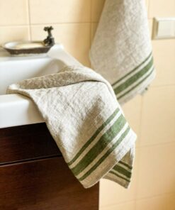Premium Linen Hand Towels French Elegance Meets Rustic Charm