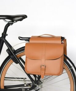 Premium Leather Bicycle Panniers The Ultimate Cycling Companion