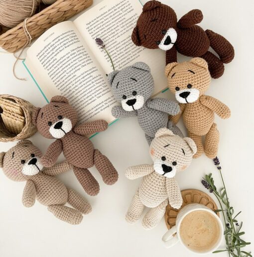 Adorable Crochet Teddy Bear A Cherished Keepsake for Precious Moments