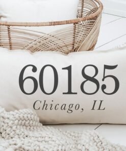 Personalized Lumbar Pillow The Perfect Realtor, New Home, or Housewarming Gift