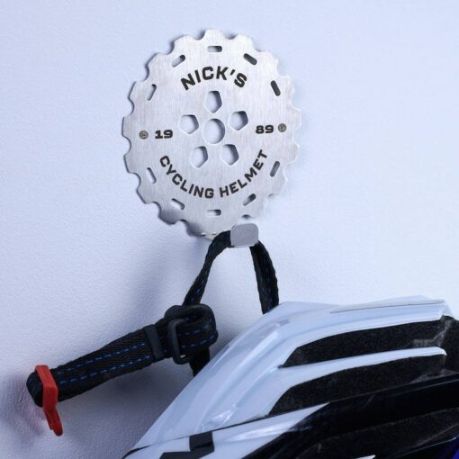 Personalized Cycling Helmet Hook Secure Your Ride, Express Your Style
