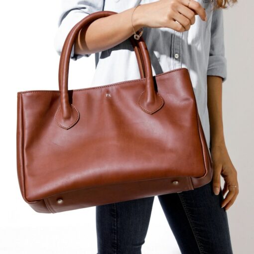 Personalized Leather Office Bag The Perfect Christmas Gift for Women