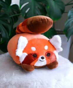 Cuddle-Worthy Super Fluffy Red Panda Plushie Your Perfect Companion