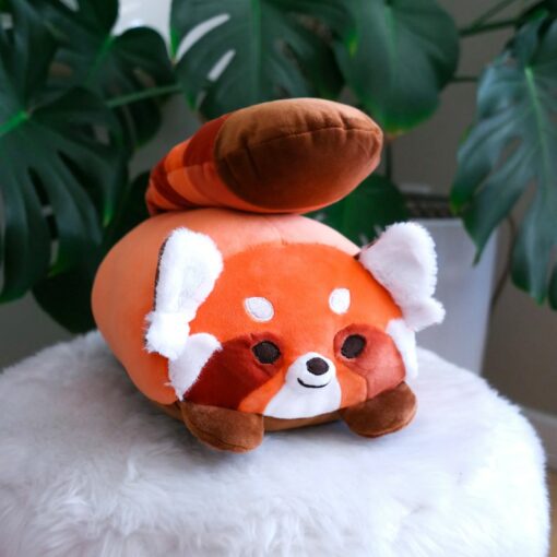 Cuddle-Worthy Super Fluffy Red Panda Plushie Your Perfect Companion