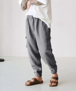 Versatile Linen Cargo Pants Comfort and Style for Every Occasion