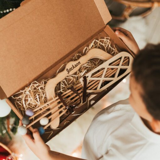 Personalized Wooden Archery Set Empowering Young Adventurers with the Thrill of Bow and Arrow