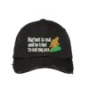 Unveil the Enigma Embroidered Bigfoot Dad's Cap for the Curious and Adventurous