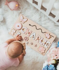 Personalized Wooden Busy Board A Sensory Adventure for Little Explorers