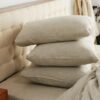 Luxurious Linen Pillowcases Natural Comfort for a Restful Night's Sleep