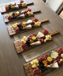 Personalized Charcuterie Board Rustic Elegance for Memorable Gatherings