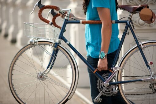 The "Little Lifter" Leather Bicycle Handle Elevate Your Ride with Style and Comfort