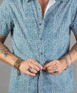 Sharp Style for Every Occasion Men's Oxford Button-Down Shirt in Classic Blue